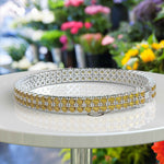 Load image into Gallery viewer, Celestial Beauty, 12.0ct Round Citrine Tennis Bracelet Charm