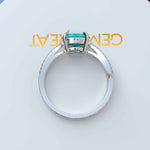 Load image into Gallery viewer, Azure Skies Captured: Radiant Oval Turquoise Ring Exuding Natural Beauty