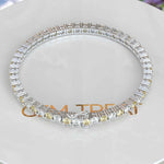 Load image into Gallery viewer, Dual Radiance: Exquisite Yellow and White Moissanite Tennis Bracelet Beauty