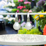 Load image into Gallery viewer, Ocean's Whisper: Timeless Pearl Drop Earrings.