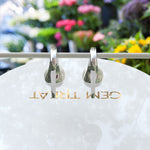 Load image into Gallery viewer, Ocean's Whisper: Timeless Pearl Drop Earrings.