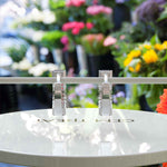 Load image into Gallery viewer, Vintage Romance: Art Deco Style Garnet Baguette Hoop Earrings