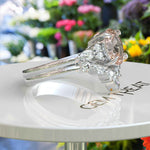 Load image into Gallery viewer, Blush Tones Meet Brilliance: Oval Morganite Ring Set, Enhanced by Marquise Moissanites