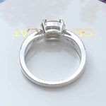 Load image into Gallery viewer, Elegant Oval Cut Champagne Moissanite Engagement Ring - Timeless Love
