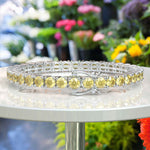 Load image into Gallery viewer, Luxurious 16.0ct Yellow Sapphire Tennis Bracelet with 5.0mm Stones
