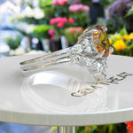 Load image into Gallery viewer, Golden Horizon: Oval Citrine Wedding Ring Set with Marquise Moissanite Accents in Silver
